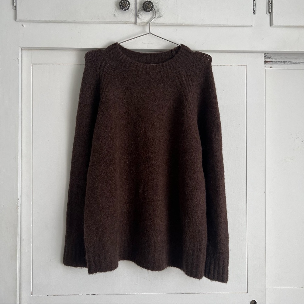 Everlane The Superfuzz Alpaca Oversized Crew